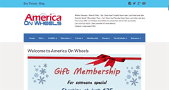 Desktop Screenshot of americaonwheels.org