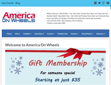 Tablet Screenshot of americaonwheels.org