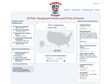 Tablet Screenshot of americaonwheels.com